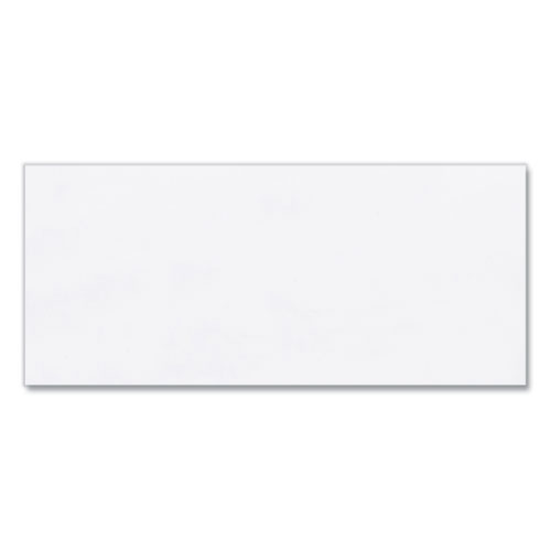 Picture of Open-Side Business Envelope, #10, Commercial Flap, Diagonal Seam, Gummed Closure, 4.13 x 9.5, White, 500/Box