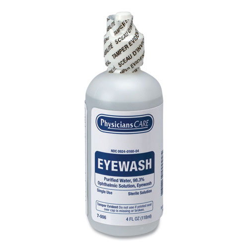 First+Aid+Refill+Components+Disposable+Eye+Wash%2C+4+Oz+Bottle