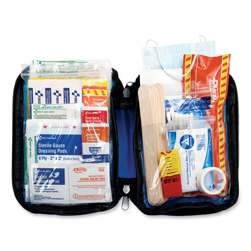 Picture of Soft-Sided First Aid and Emergency Kit, 104 Pieces, Soft Fabric Case