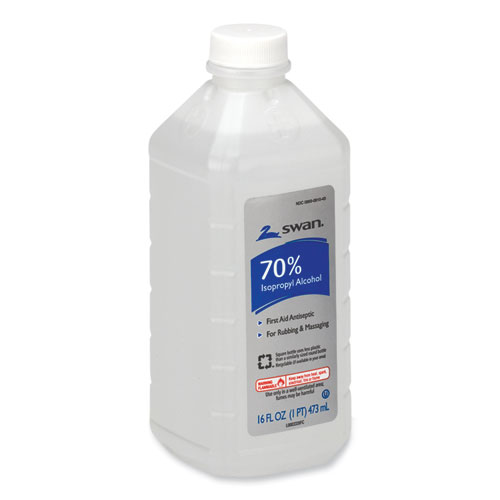 Picture of First Aid Kit Rubbing Alcohol, Isopropyl Alcohol, 16 oz Bottle