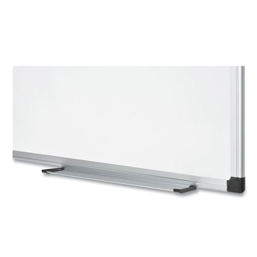 Picture of Porcelain Value Dry Erase Board, 48" x 96", White Surface, Satin Aluminum Frame