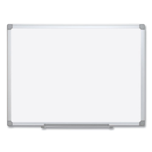 Picture of Earth Silver Easy Clean Dry Erase Boards, 96 x 48, White Surface, Silver Aluminum Frame