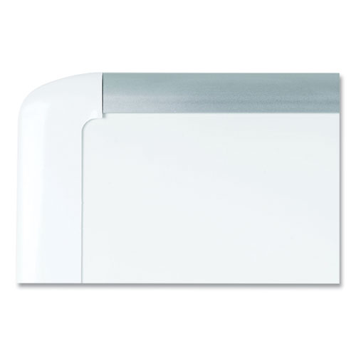 Picture of Gold Ultra Magnetic Dry Erase Boards, 36" x 24", White Surface, White/Natural Aluminum Frame