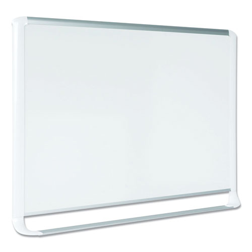 Picture of Gold Ultra Magnetic Dry Erase Boards, 36" x 24", White Surface, White/Natural Aluminum Frame