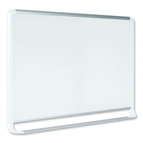 Picture of Gold Ultra Magnetic Dry Erase Boards, 48" x 36", White Surface, White/Natural Aluminum Frame