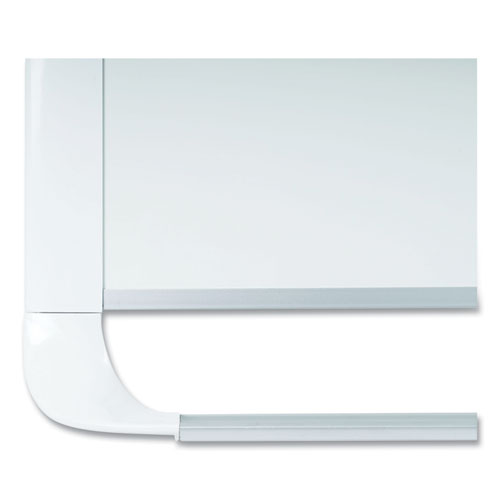 Picture of Gold Ultra Magnetic Dry Erase Boards, 48" x 36", White Surface, White/Natural Aluminum Frame