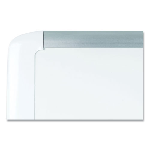 Picture of Gold Ultra Magnetic Dry Erase Boards, 48" x 36", White Surface, White/Natural Aluminum Frame