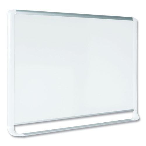 Picture of Gold Ultra Magnetic Dry Erase Boards, 72" x 48", White Surface, White/Natural Aluminum Frame