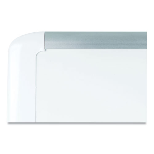 Picture of Gold Ultra Magnetic Dry Erase Boards, 72" x 48", White Surface, White/Natural Aluminum Frame