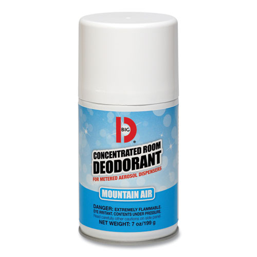 Big+D+Concentrated+Room+Deodorant%2C+Automatic+Metered+Aerosol+7+Oz+-+Mountain+Air+Scent+046300%2C+formerly+SA-784