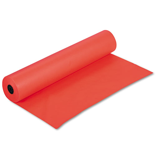 Picture of Rainbow Duo-Finish Colored Kraft Paper, 35 lb Wrapping Weight, 36" x 1,000 ft, Orange