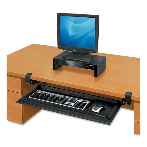 Picture of Designer Suites DeskReady Keyboard Drawer, 19.19w x 9.81d, Black Pearl