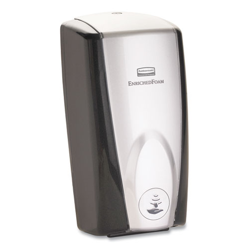 Picture of AutoFoam Touch-Free Dispenser, 1,100 mL, 5.2 x 5.25 x 10.9, Black/Chrome