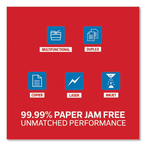 Picture of Premium Multipurpose Copy Paper, 97 Bright, 20 lb Bond Weight, 8.5 x 11, White, 500 Sheets/Ream, 5 Reams/Carton