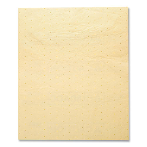 Picture of Over-the-Spill Pad, Caution Wet Floor, 16 oz, 16.5 x 20, 22 Sheets/Pad