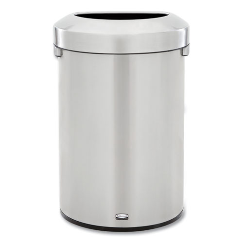 Picture of Refine Series Waste Receptacle, 21 gal, Plastic/Stainless Steel