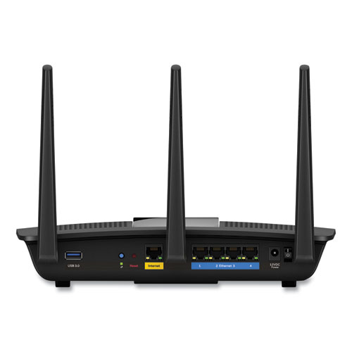 Picture of MAX-STREAM AC1900 MU-MIMO Gigabit Wi-Fi Router, 6 Ports, Dual-Band 2.4 GHz/5 GHz