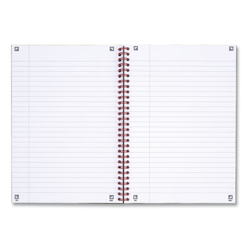 Picture of Hardcover Twinwire Notebooks, SCRIBZEE Compatible, 1-Subject, Wide/Legal Rule, Black Cover, (70) 9.88 x 6.88 Sheets