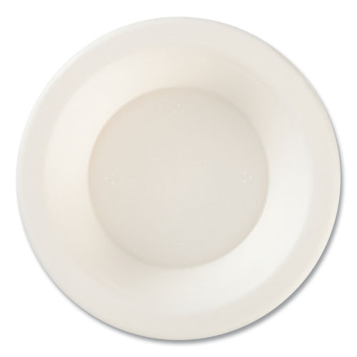 Picture of ECOSAVE Tableware, Bowl, Bagasse, 16 oz, White, 25/Pack, 12 Packs/Carton