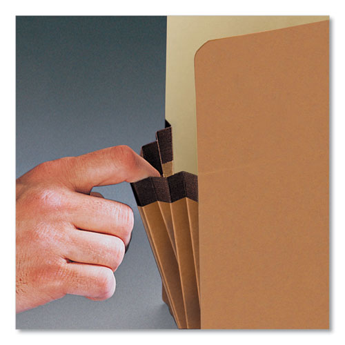 Picture of Redrope Drop Front File Pockets, 5.25" Expansion, Legal Size, Redrope, 50/Box