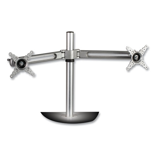 Picture of Lotus Dual Monitor Arm Kit, For 26" Monitors, Silver, Supports 13 lb