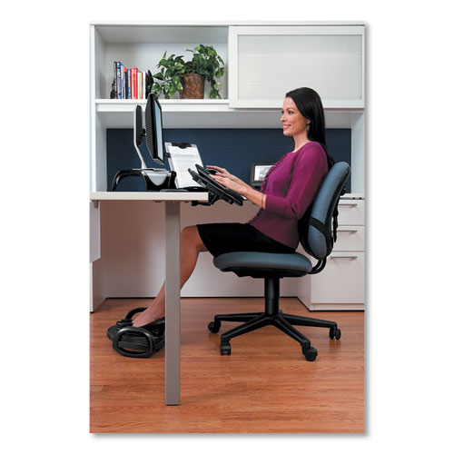 Picture of Tilt 'n Slide Keyboard Manager with Comfort Glide, 19.5w x 11.5d, Black