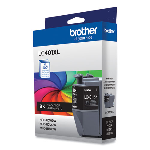 Lc401xlbks+High-Yield+Ink%2C+500+Page-Yield%2C+Black