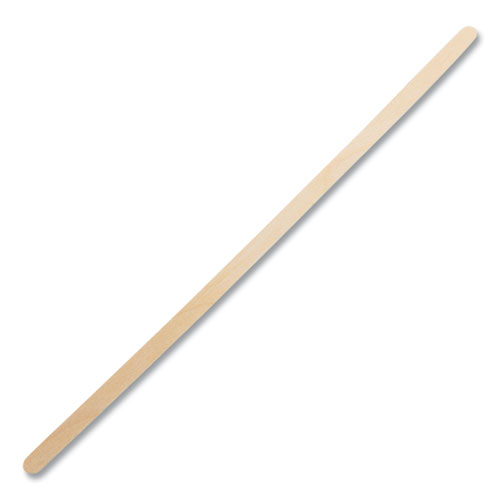 Picture of Wood Coffee Stirrers, 7.5" Long, 500/Box, 10 Boxes/Carton