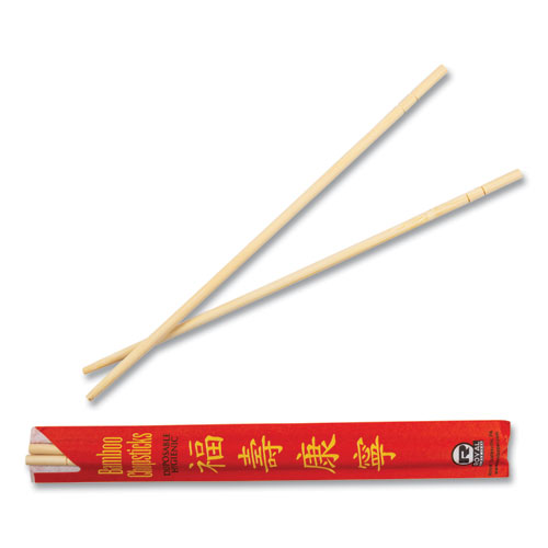 Picture of Chopsticks, Bamboo, 9", Natural, 1000/Carton