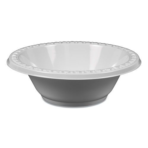 Picture of Plastic Dinnerware, Bowl, 5 oz, White, 125/Pack