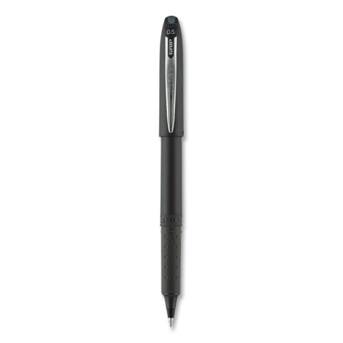 uni-ball+Extra+Large+Grip+Rollerball+Pens+-+Micro+Pen+Point+-+0.5+mm+Pen+Point+Size+-+Black+-+1+Dozen