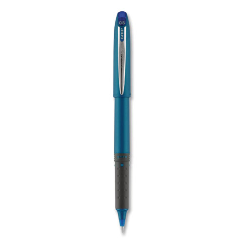 uni-ball+Extra+Large+Grip+Rollerball+Pens+-+Micro+Pen+Point+-+0.5+mm+Pen+Point+Size+-+Blue+-+1+Dozen