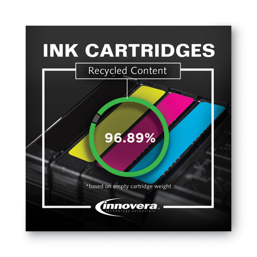 Picture of Remanufactured Black High-Yield Ink, Replacement for 972XL (F6T84AN), 10,000 Page-Yield