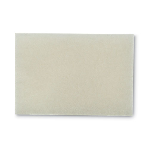 Picture of Light Duty Scrubbing Pad 9030, 3.5 x 5, White, 40/Carton