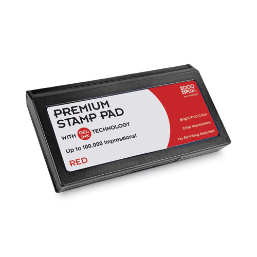 Picture of Microgel Stamp Pad for 2000 PLUS, 6.17" x 3.13", Red
