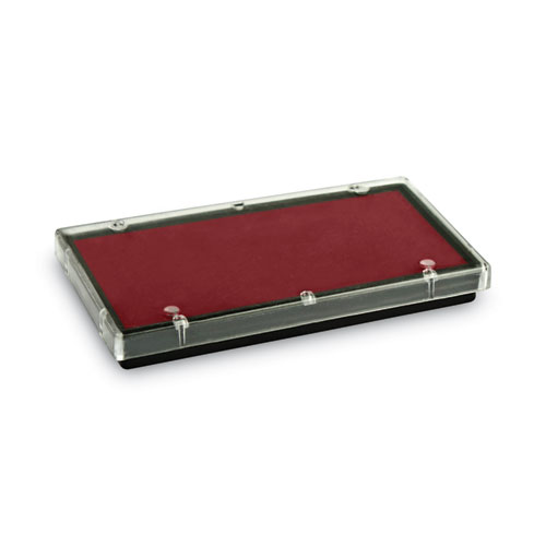 Picture of Replacement Ink Pad for 2000PLUS 1SI40PGL and 1SI40P, 2.38" x 0.25", Red