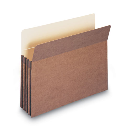 Picture of Redrope Drop Front File Pockets, 3.5" Expansion, Letter Size, Redrope, 50/Box