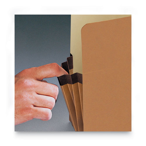 Picture of Redrope Drop Front File Pockets, 1.75" Expansion, Letter Size, Redrope, 50/Box