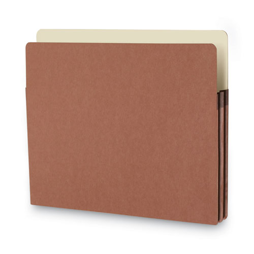 Picture of Redrope Drop Front File Pockets, 1.75" Expansion, Letter Size, Redrope, 50/Box