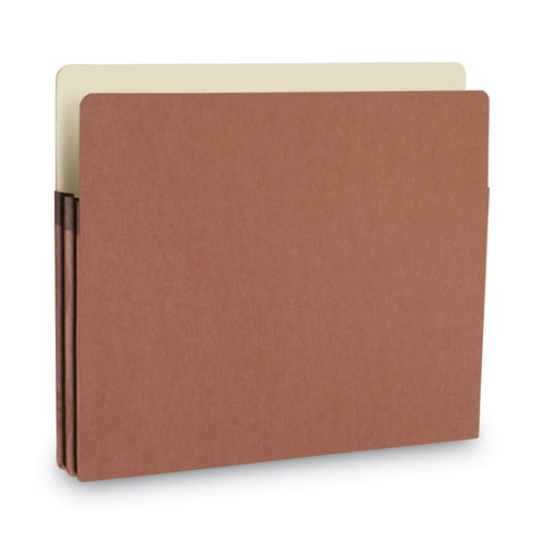 Picture of Redrope Drop Front File Pockets, 1.75" Expansion, Letter Size, Redrope, 50/Box