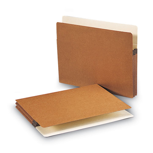 Picture of Redrope Drop Front File Pockets, 1.75" Expansion, Letter Size, Redrope, 50/Box