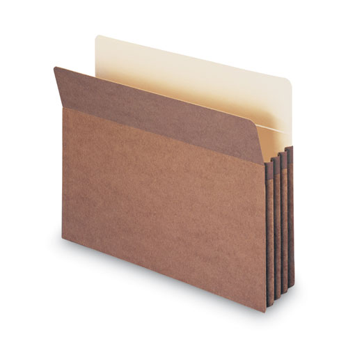 Picture of Redrope Drop Front File Pockets, 3.5" Expansion, Letter Size, Redrope, 50/Box