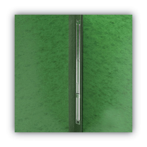 Picture of Prong Fastener Premium Pressboard Report Cover, Two-Piece Prong Fastener, 3" Capacity, 8.5 x 11, Green/Green