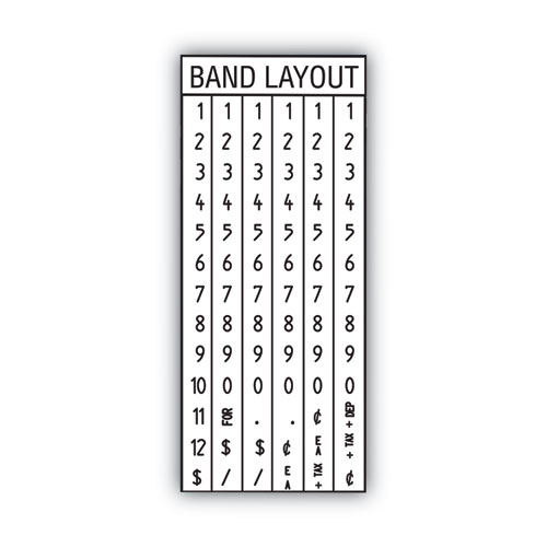 Picture of Pricemarker Kit, Model 22-6, 1-Line, 6 Characters/Line, 0.81 x 0.44 Label Size