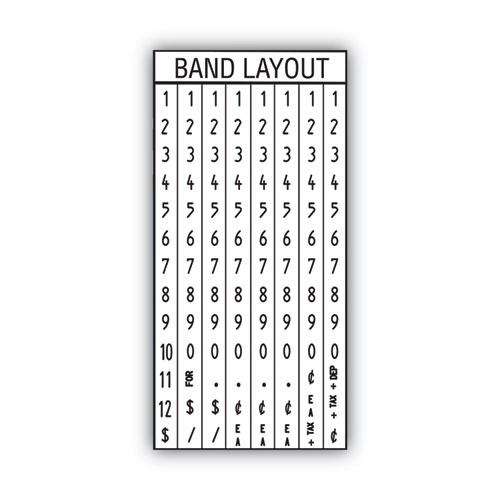 Picture of Pricemarker Kit, Model 22-8, 1-Line, 8 Characters/Line, 0.81 x 0.44 Label Size