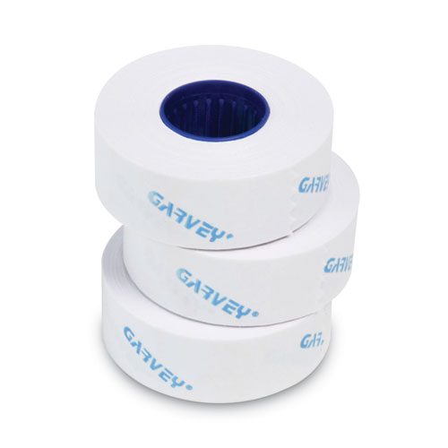 Picture of One-Line Pricemarker Labels Bulk Pack, 0.44 x 0.81, White, 1,200/Roll, 16 Rolls/Box