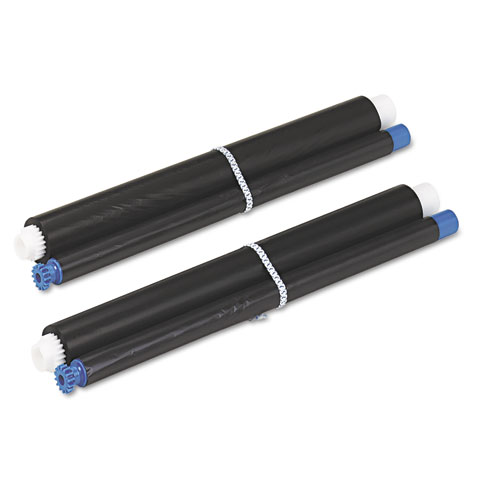 Picture of KX-FA91 Thermal Film Roll, 80 Page-Yield, Black, 2/Box