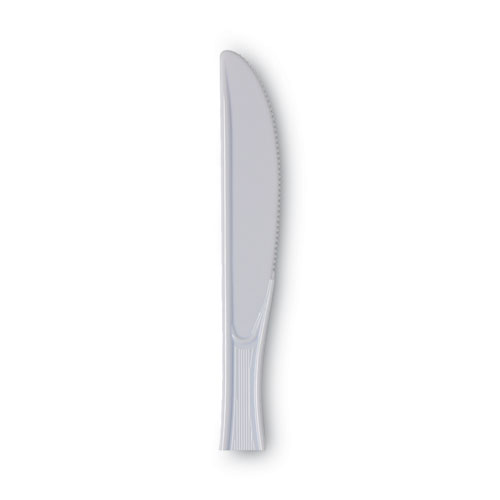 Picture of Plastic Cutlery, Heavy Mediumweight Knife, 1,000/Carton