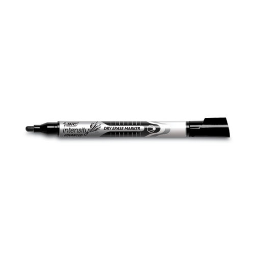 Picture of Intensity Advanced Dry Erase Marker, Pocket-Style, Medium Bullet Tip, Assorted Colors, Dozen