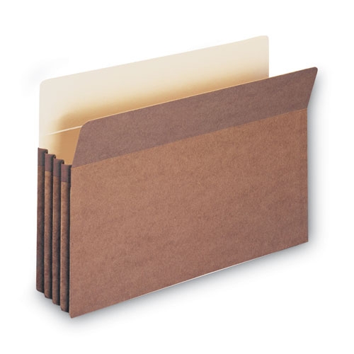 Picture of Redrope Drop Front File Pockets, 3.5" Expansion, Legal Size, Redrope, 25/Box